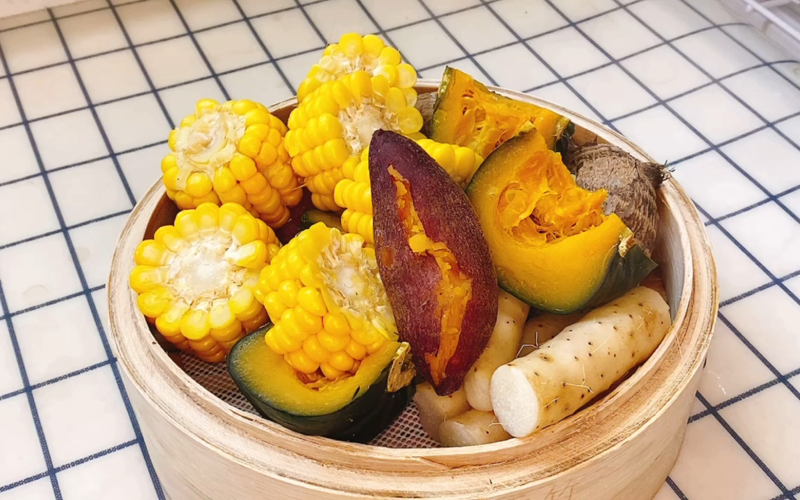 年夜饭二十道菜之五谷丰登,寓意来年风调雨顺,盆满钵满