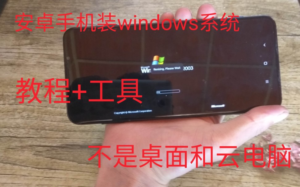 [图]安卓10也可以装Windows系统，不是桌面和云电脑。（安装教程＋MEMZ实际运行效果解说）