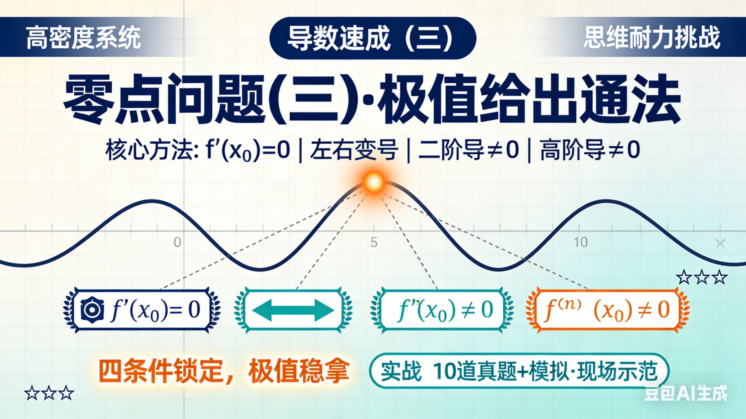 2026届高三：《导数》速成（三）-零点问题(3)