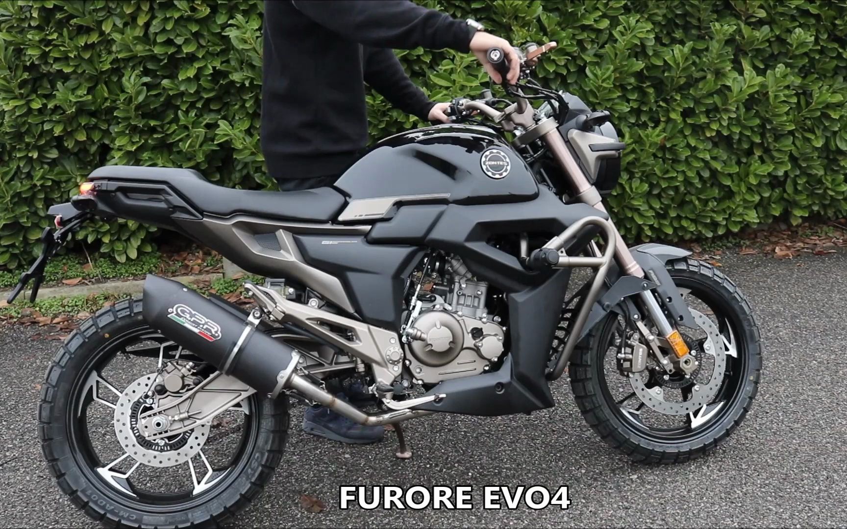 国外启典125g1改装gpr排气zontes zt 125