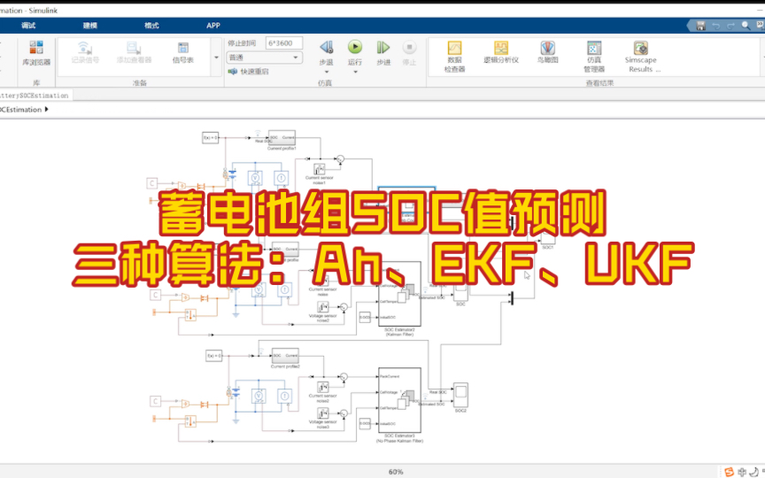 三种算法进行蓄电池组SOC值预测安时积分法、扩展卡尔曼滤波法、无迹卡尔曼滤波法哔哩哔哩bilibili