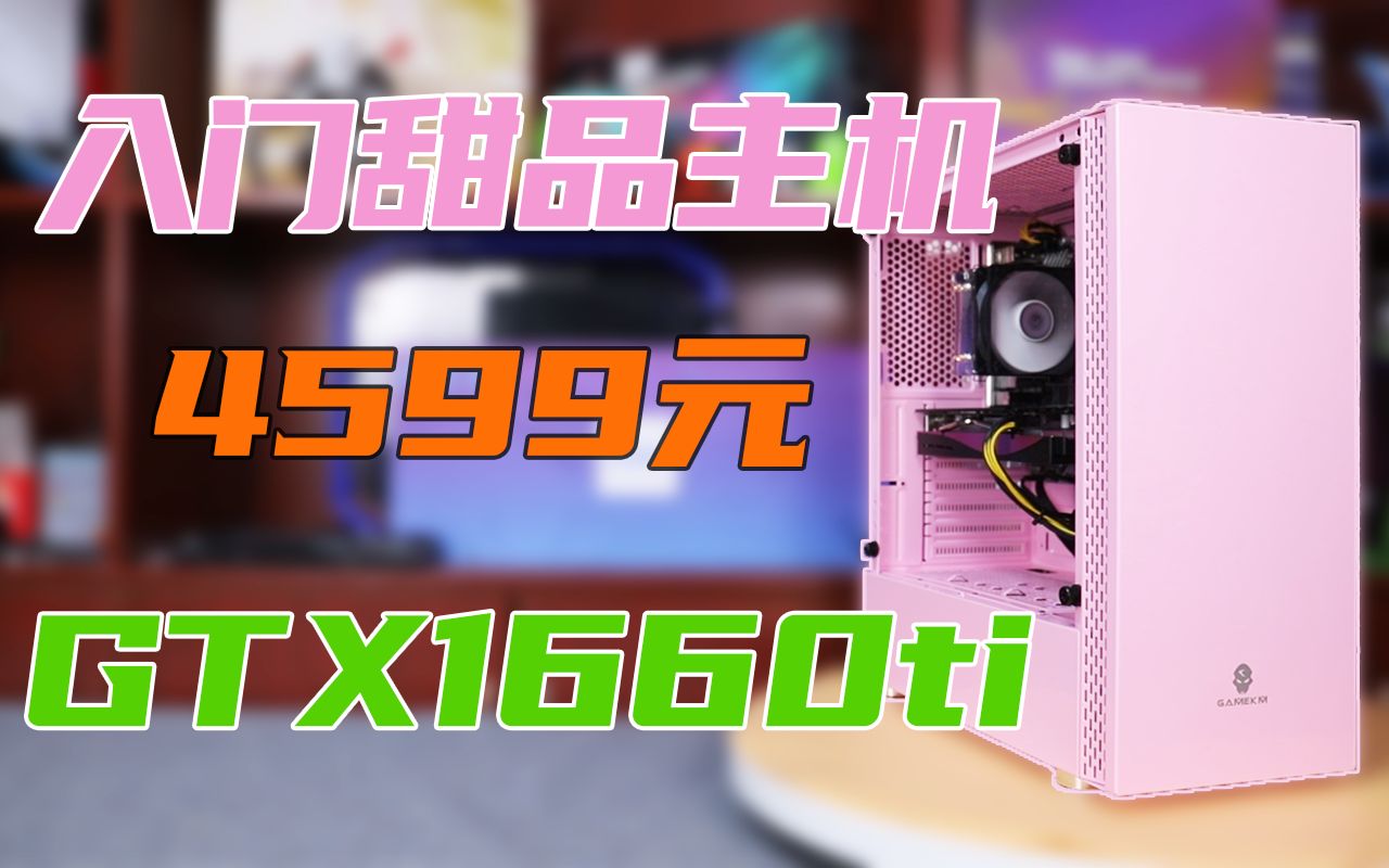 4599!入门甜品主机,10105+1660ti!哔哩哔哩bilibili