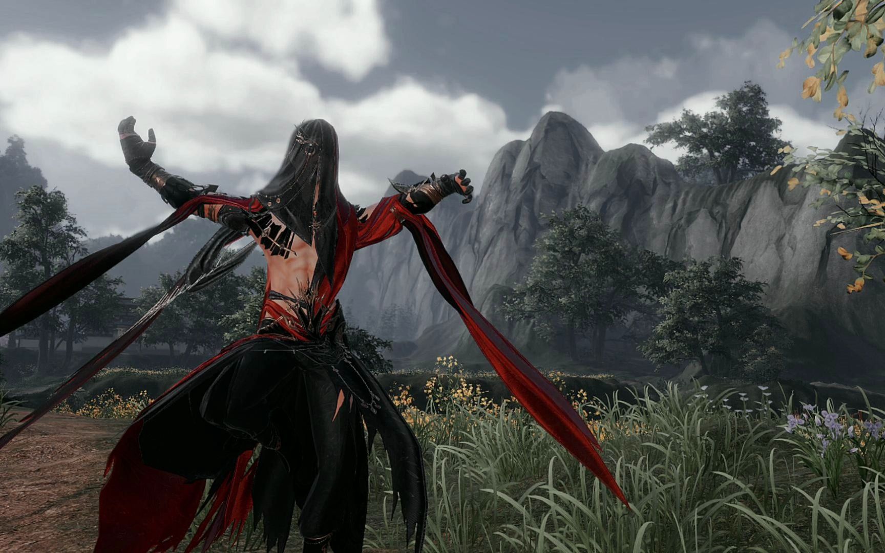 初来乍到,请多关照.#剑网三 #明教#喵猩人变身