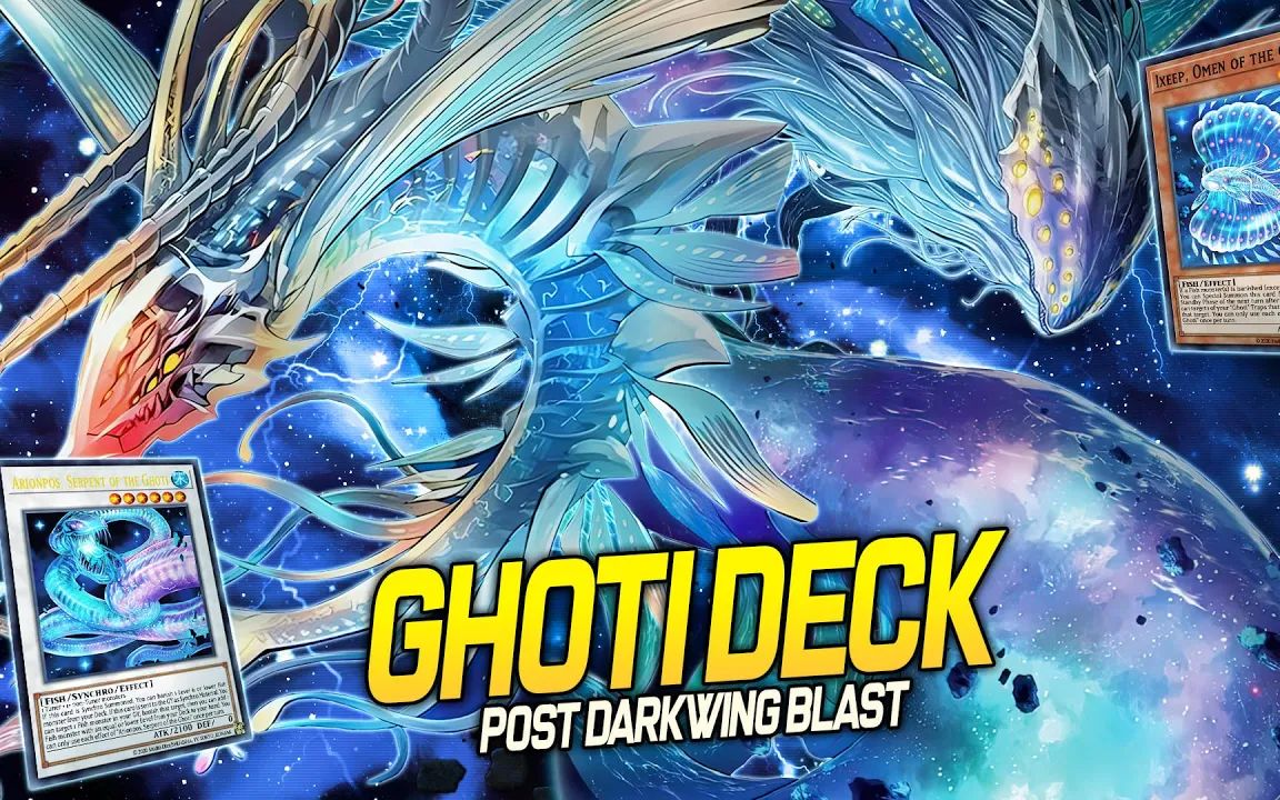 【游戏王YGO/EDOPRO】TCG1110超新主题Ghoti鱼鱼卡组!魔幻得很!观赏鱼?桌游棋牌热门视频