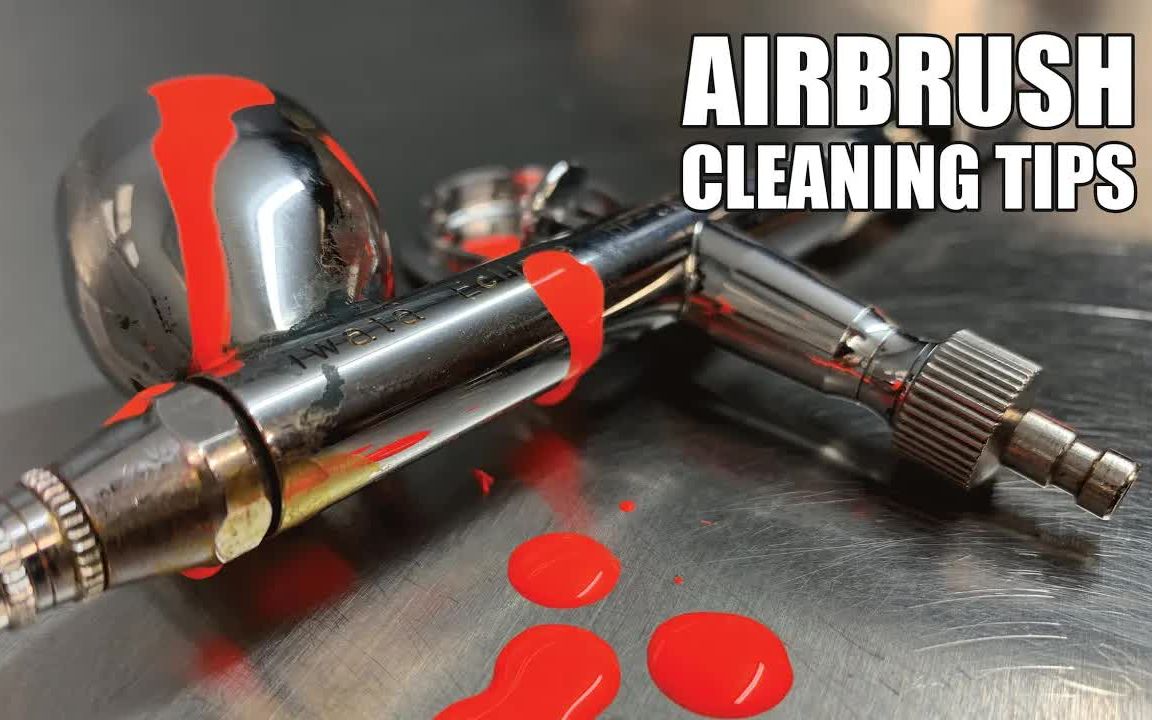 [图]【工具使用技巧——如何清洁喷枪】【中字】【Airbrush Asylum】