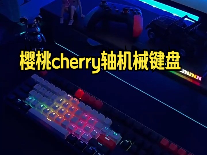 【前行者】樱桃cherry轴机械键盘无线蓝牙三模黑红轴茶轴哔哩哔哩bilibili