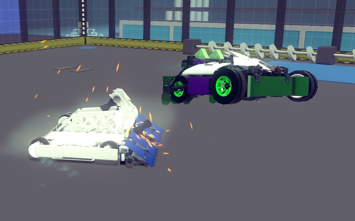 【besiege】格斗机器人! biteforce vs witchdoctor