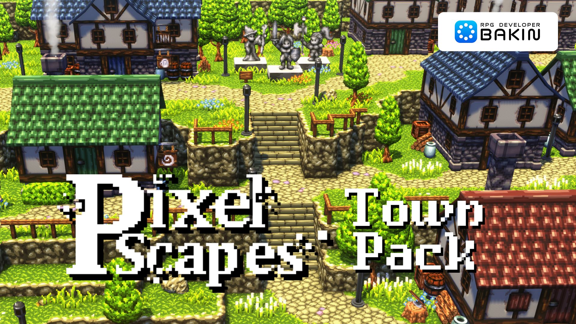 [图]DLC: PixelScapes Town Pack [RPG Developer Bakin]介绍视频