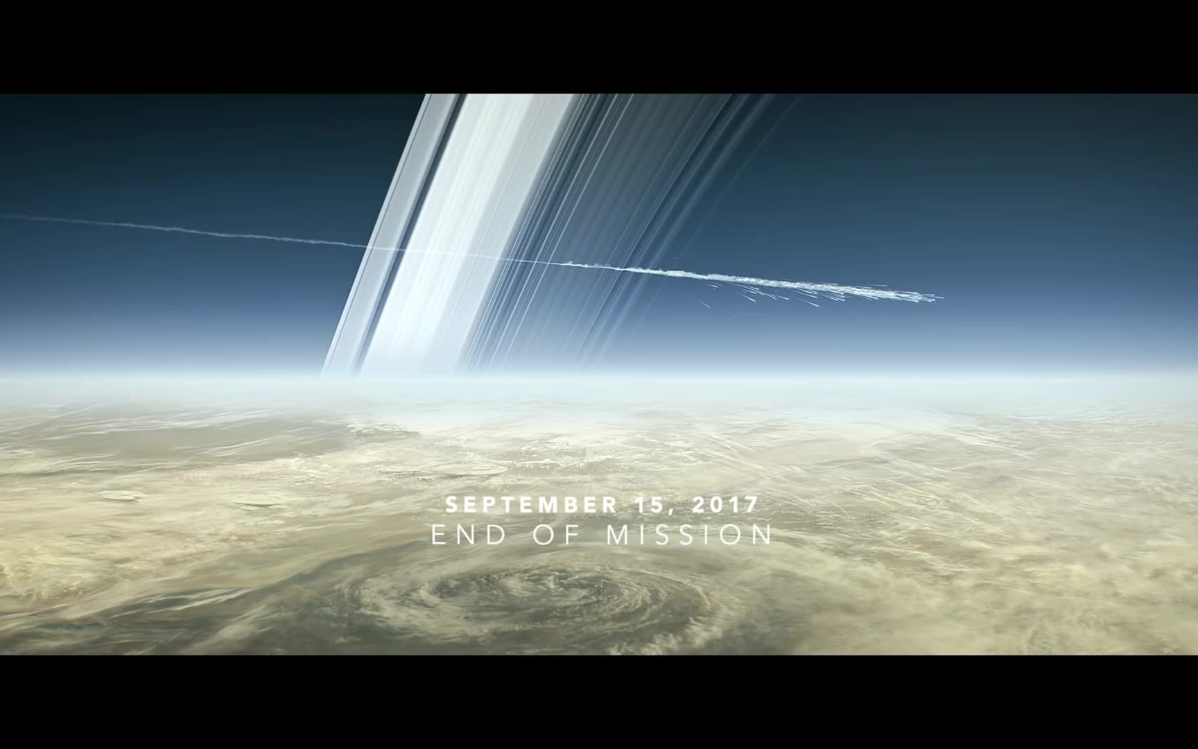 [图]Crashing Into Saturn- 史诗般的太空任务---卡西尼-惠更斯号土星探测器