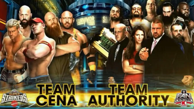 塞纳队&amp;约翰塞纳&amp;道夫齐格勒&amp;大秀哥&amp