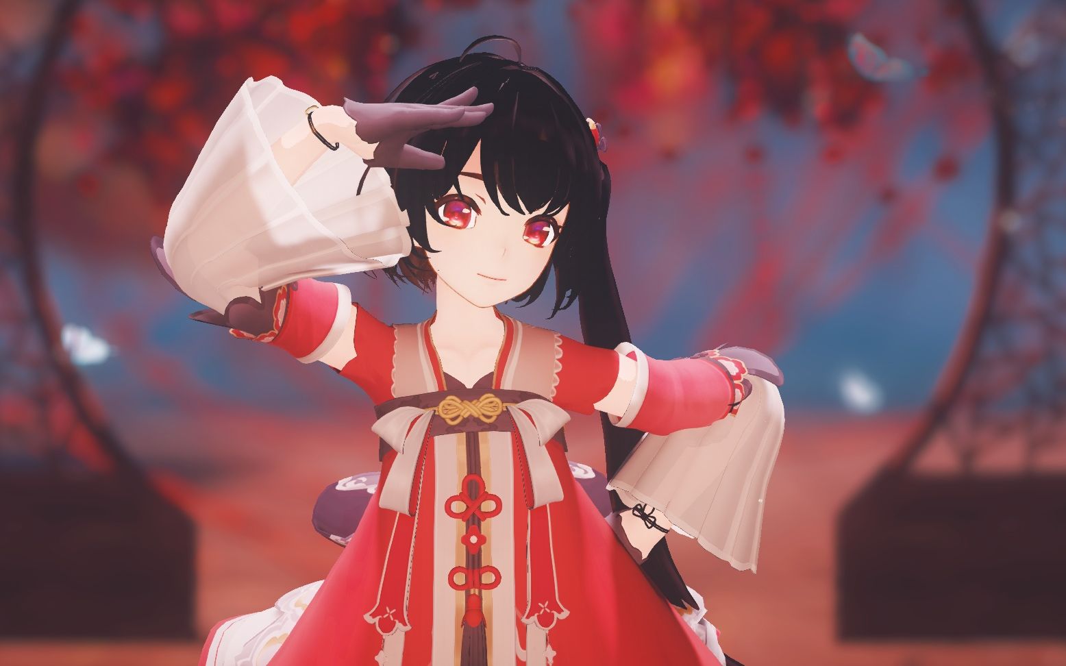 【泠鸢mmd】手里攥住一颗喜糖~【大喜/自制镜头】_哔哩哔哩 (゜-゜)つ