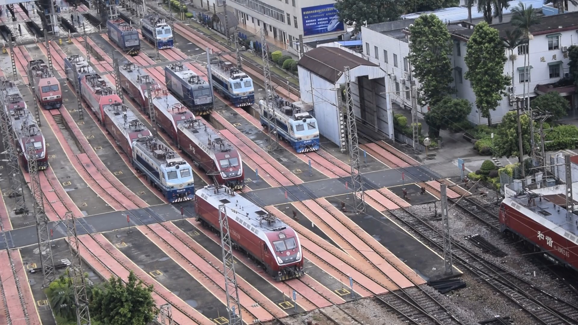 2024年8月11日广州机务段拍车