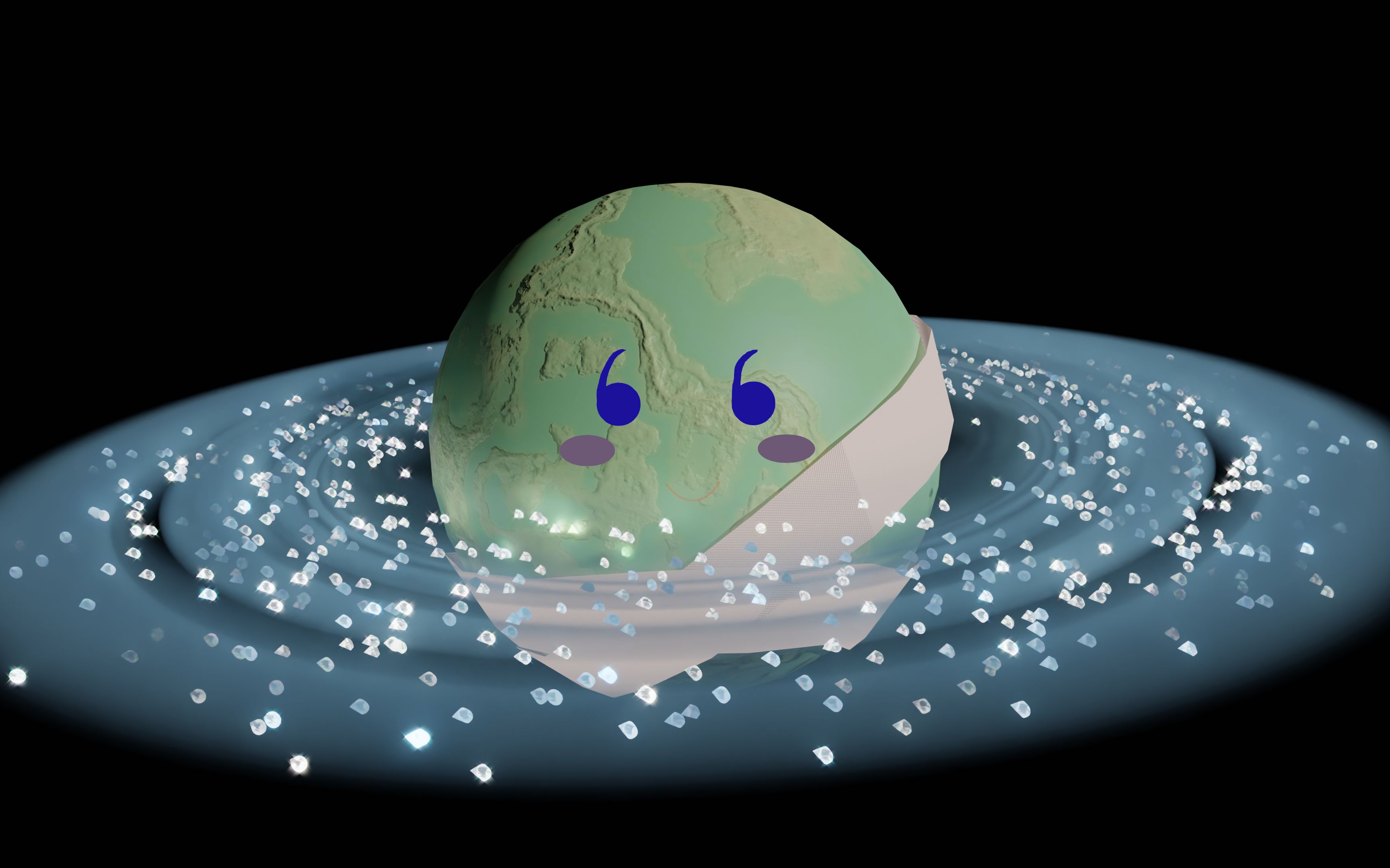 质量钻石彗星擦肩而过,引力将捕获大量钻石小行星_哔哩哔哩_bilibili