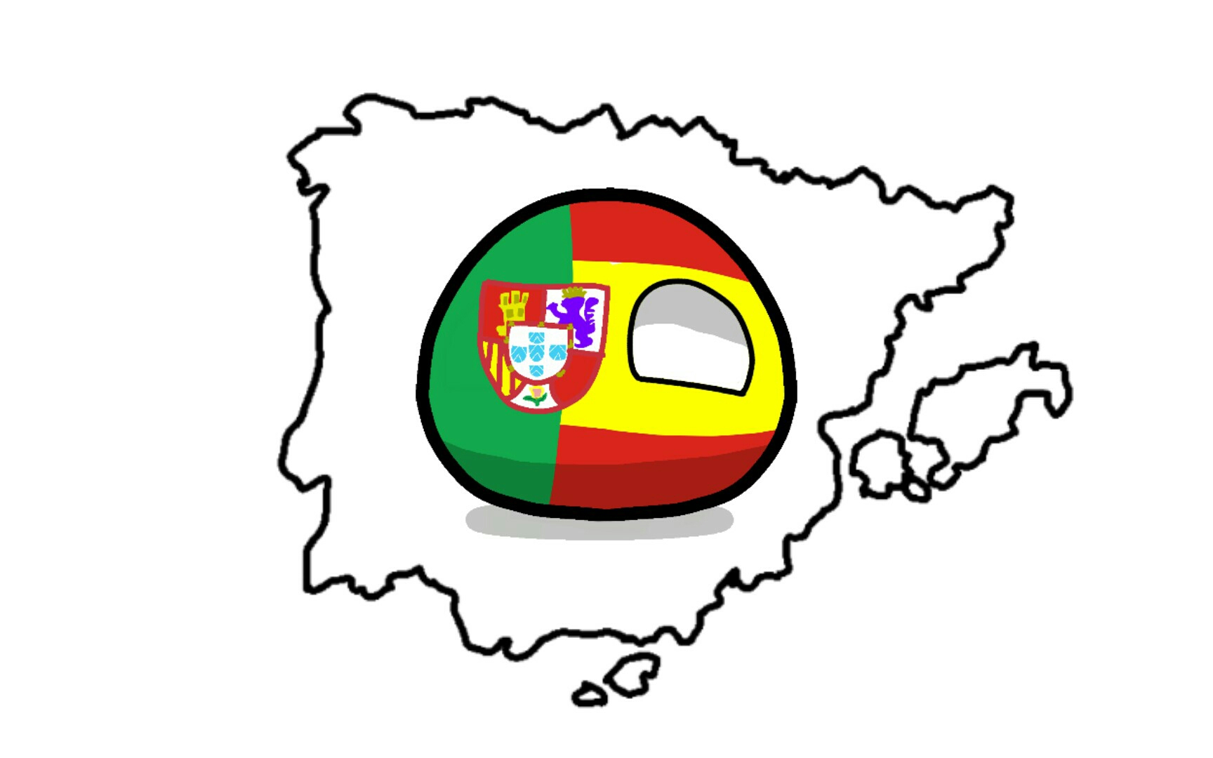 【波兰球绘画过程】伊比利亚联盟