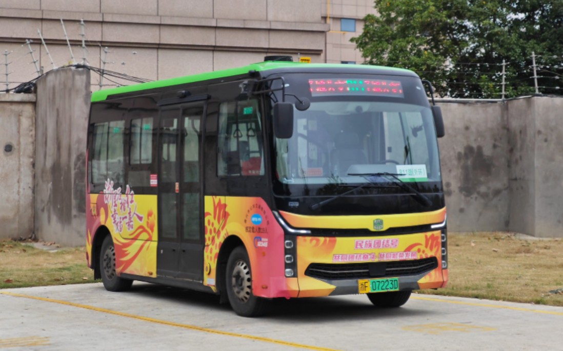 嘉兴公交 lck6606evga25 运行实录