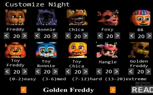 Download Video: ~火君~ 【重录FNAF】 玩具熊的五夜后宫2 全20通关