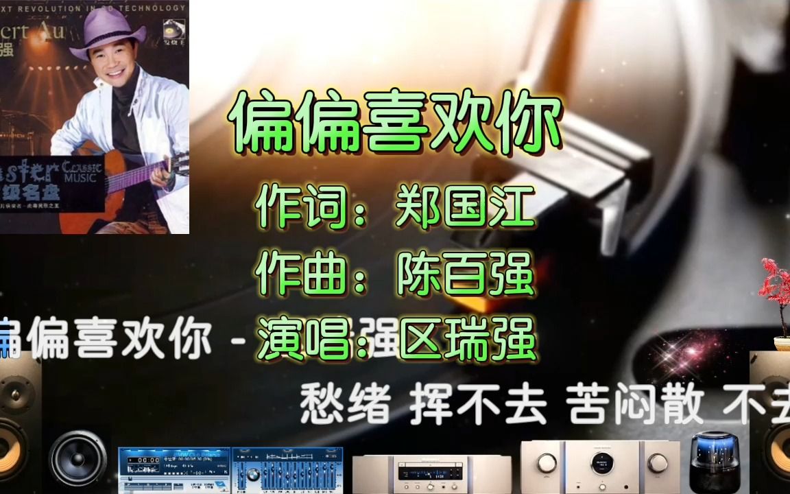 偏偏喜欢你 - 区瑞强 金曲精选【粤语怀旧经典】无损音乐|好听极了