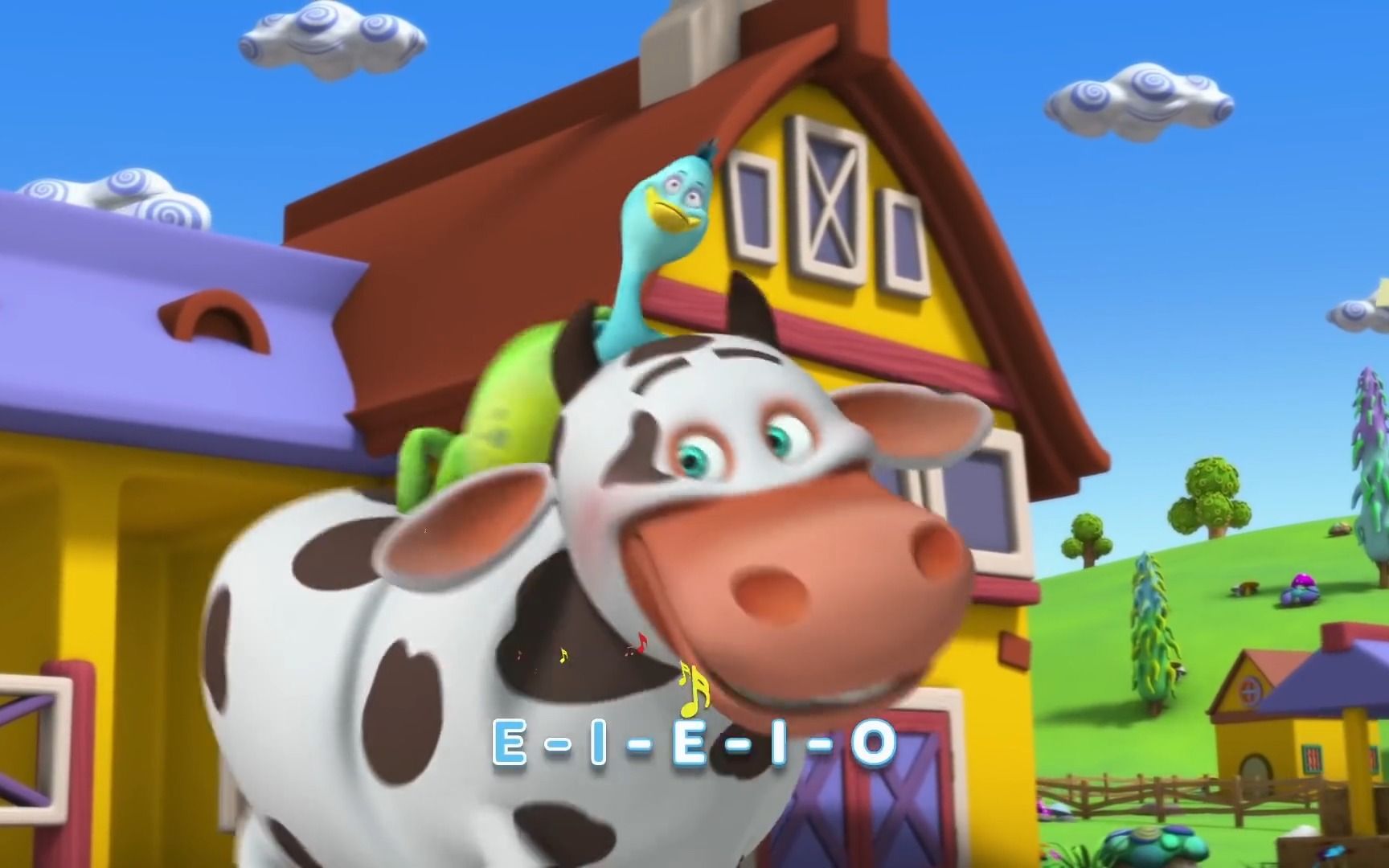 old macdonald had a farm - moomoo & the barn house family #singa