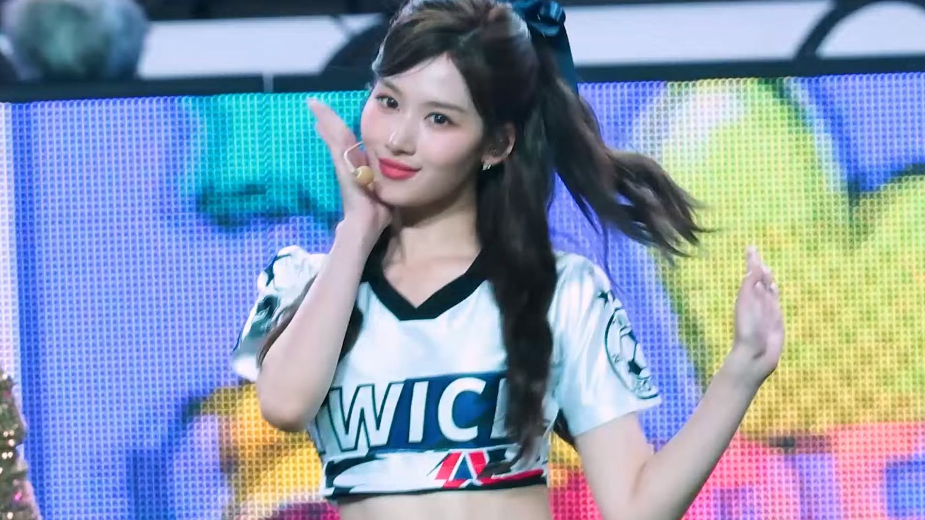 twice sana凑崎纱夏 240731 heart shaker dance the night away