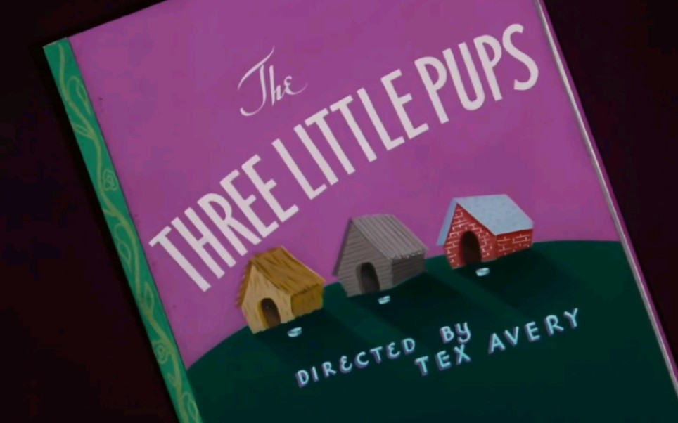 [图]米高梅动画三只小狗 The Three Little Pups.1953.原版标题卡