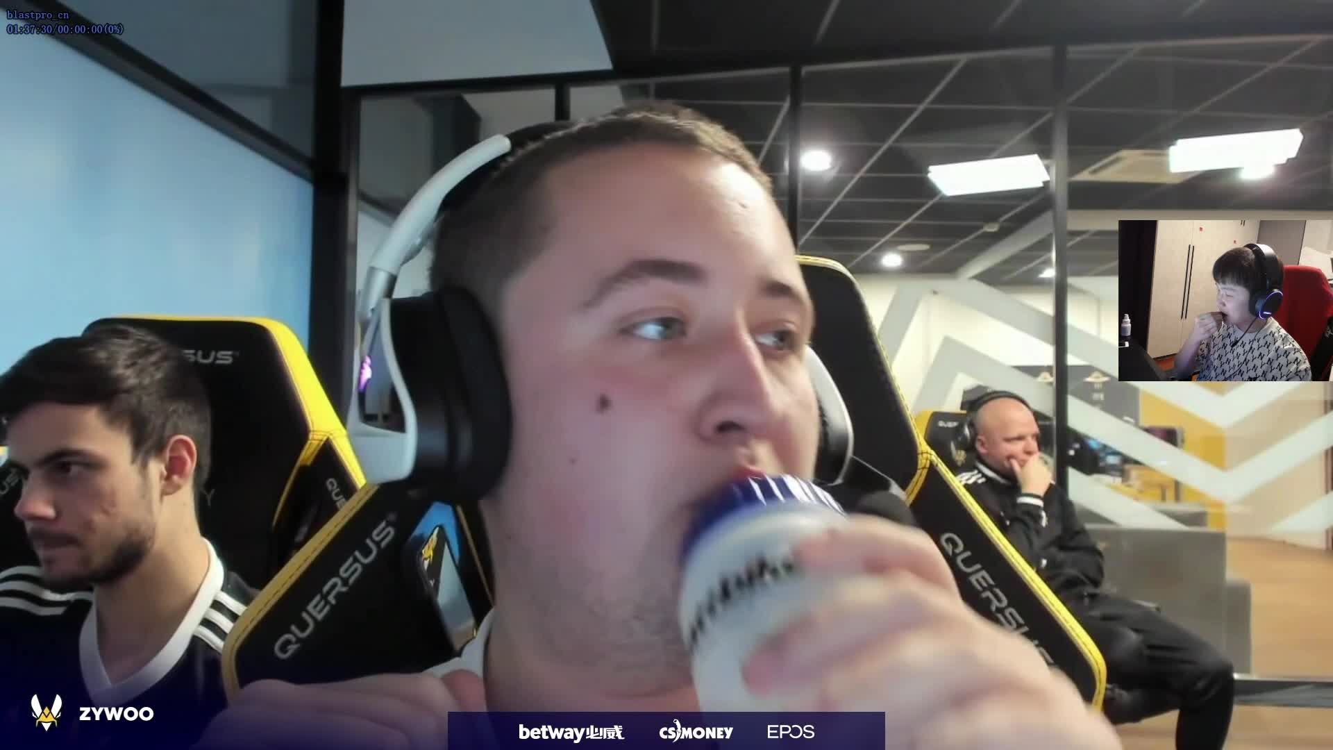 csgoblast半截赛 navi vs 小蜜蜂 玩机器 老帅哥alex 小波 解说合集