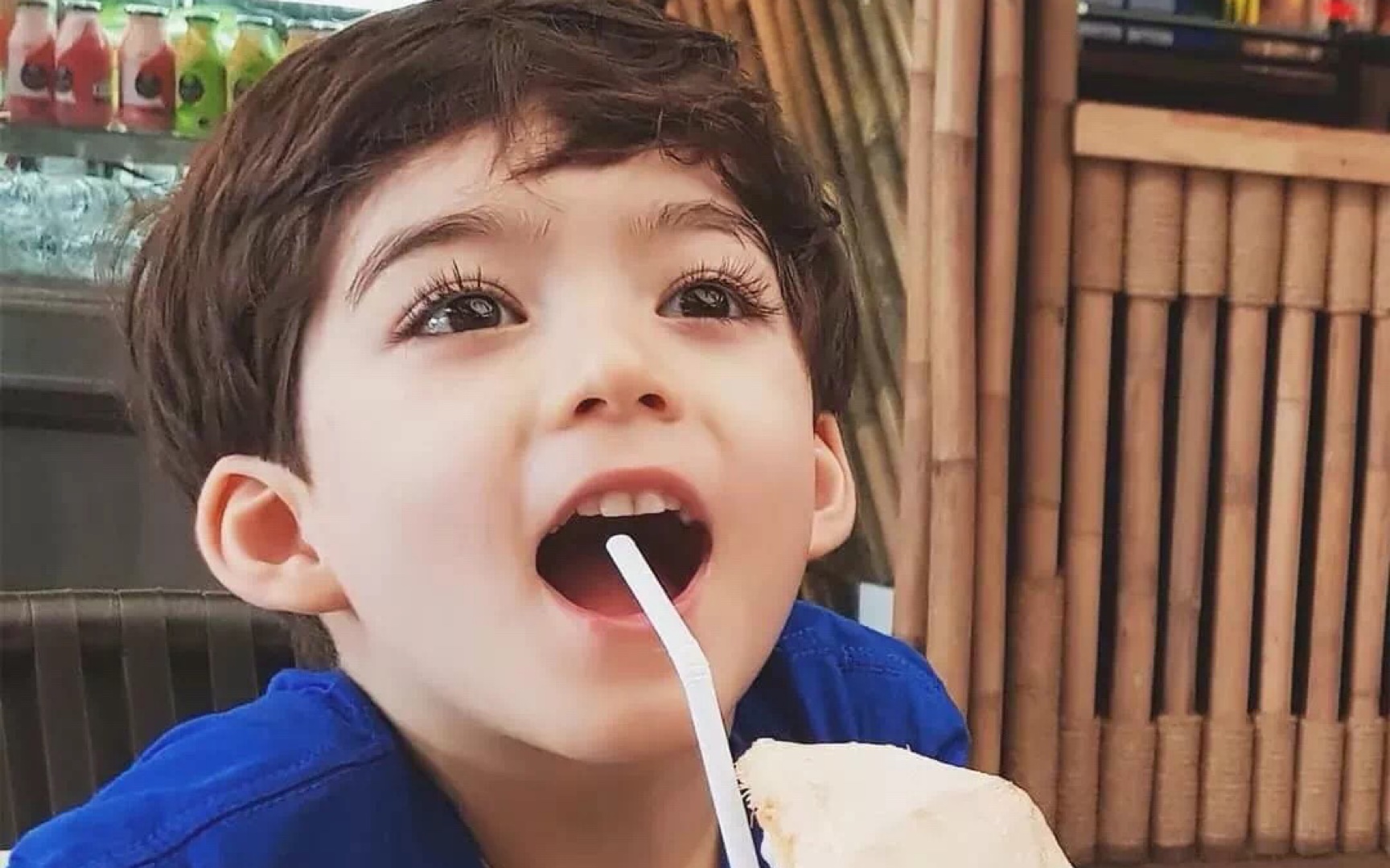 最美混血儿宝藏男孩加韩混血小明星宝宝cooperlunde的ins