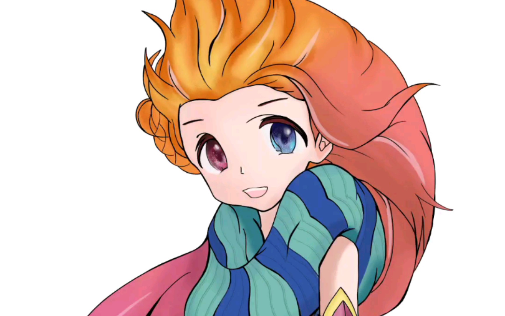 【painter】英雄联盟佐伊/绘画过程/林夕北苑