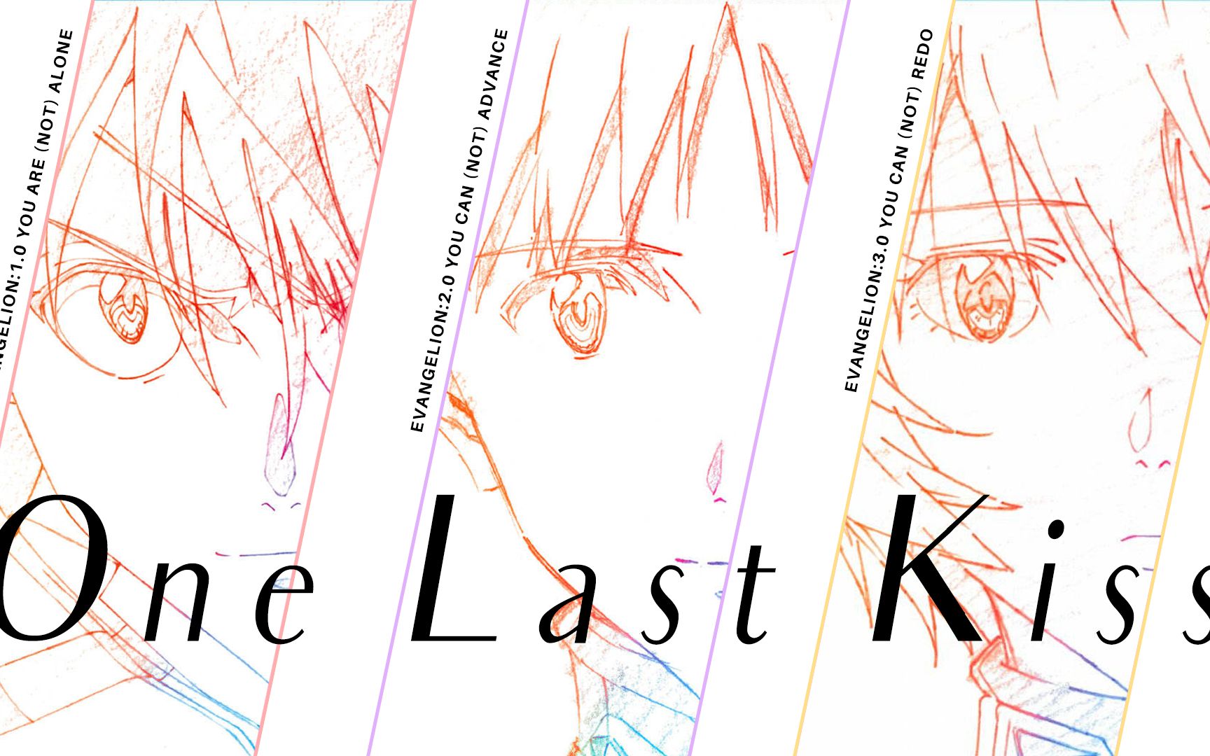 [图]【EVA/One Last Kiss】感谢你喜欢曾经的我，我也喜欢过你