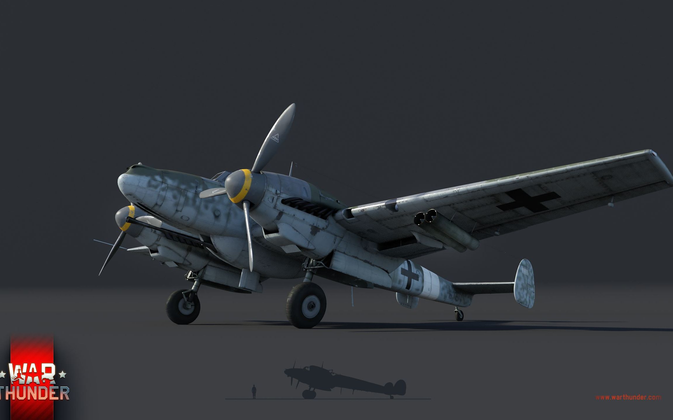 【战争雷霆】重战重火力的浪漫—bf-110_哔哩哔哩_bilibili