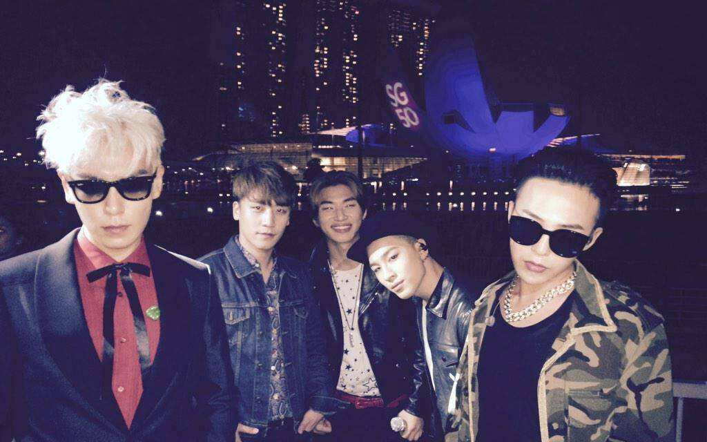 bigbang一天一天剪辑live