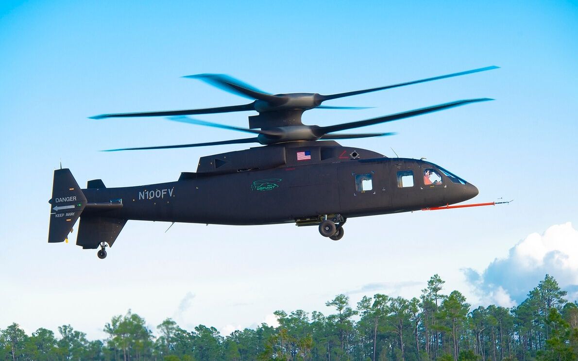 defiantx高速直升机