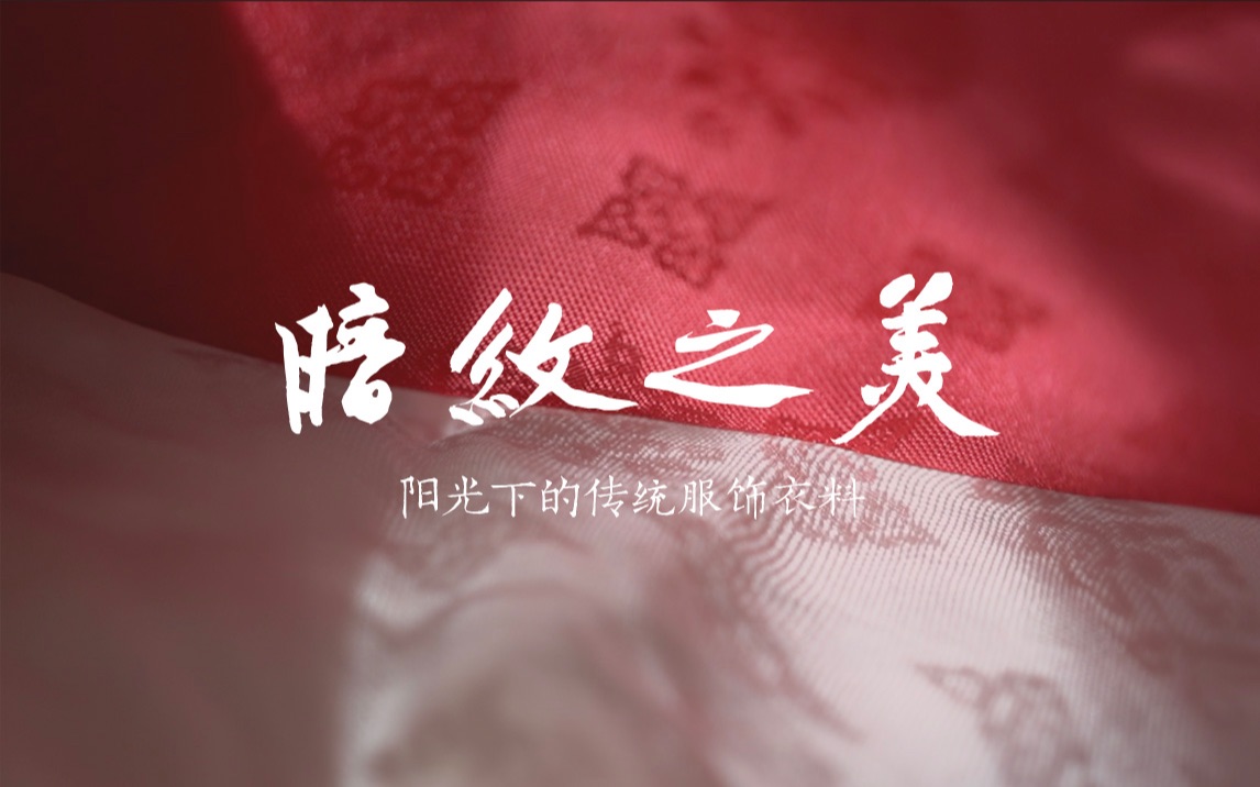 暗纹之美 | 传统服饰在阳光下是怎样的 | 纱罗合集哔哩哔哩bilibili