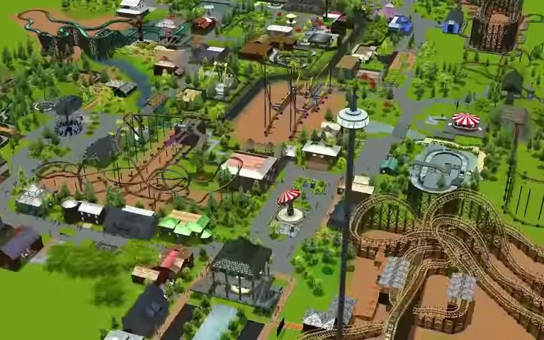 RollerCoaster Tycoon 3 for Mac(过山车大亨模拟游戏)支持M1中文版