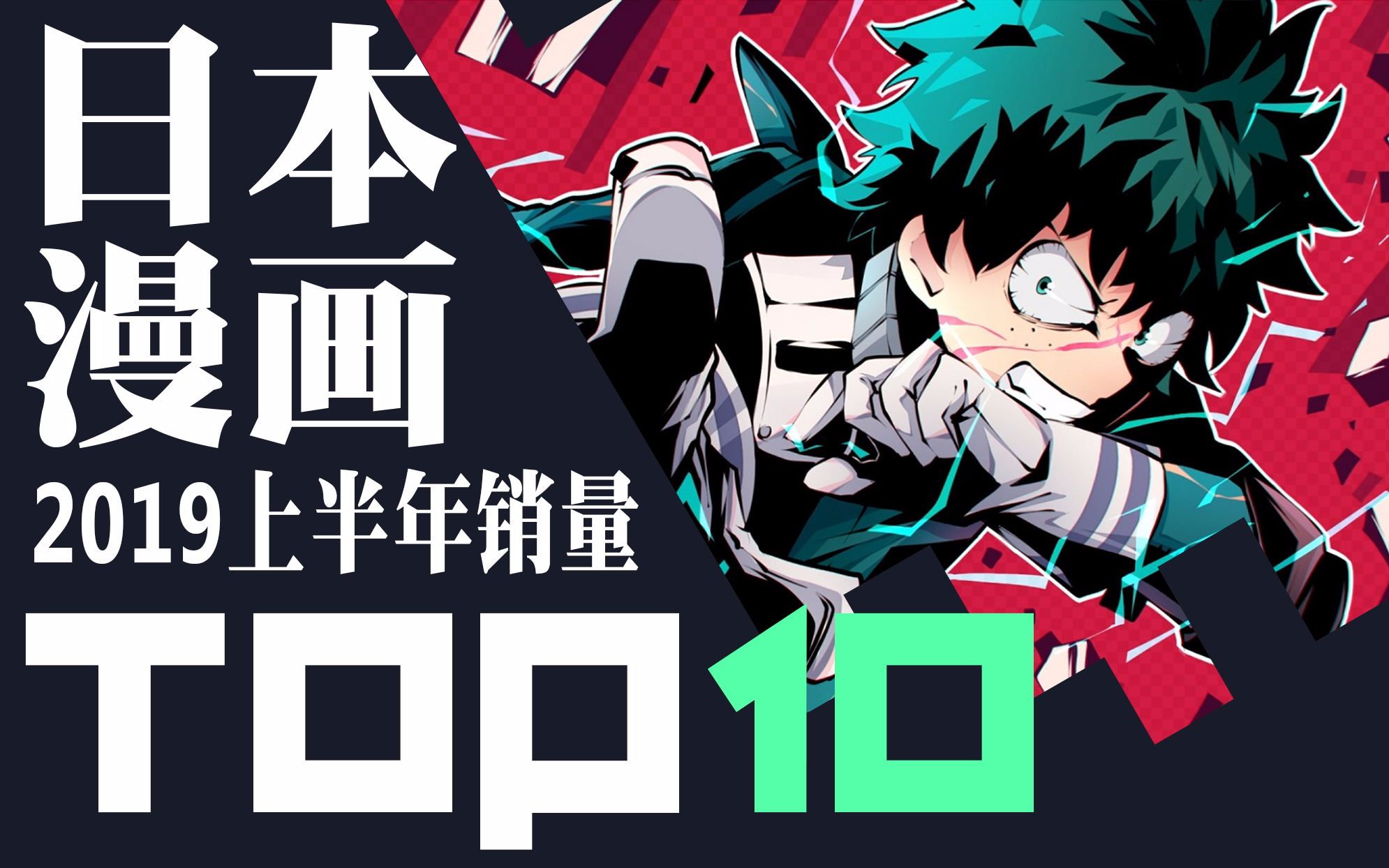 【排行榜】日本漫画2019上半年销量TOP10哔哩哔哩bilibili