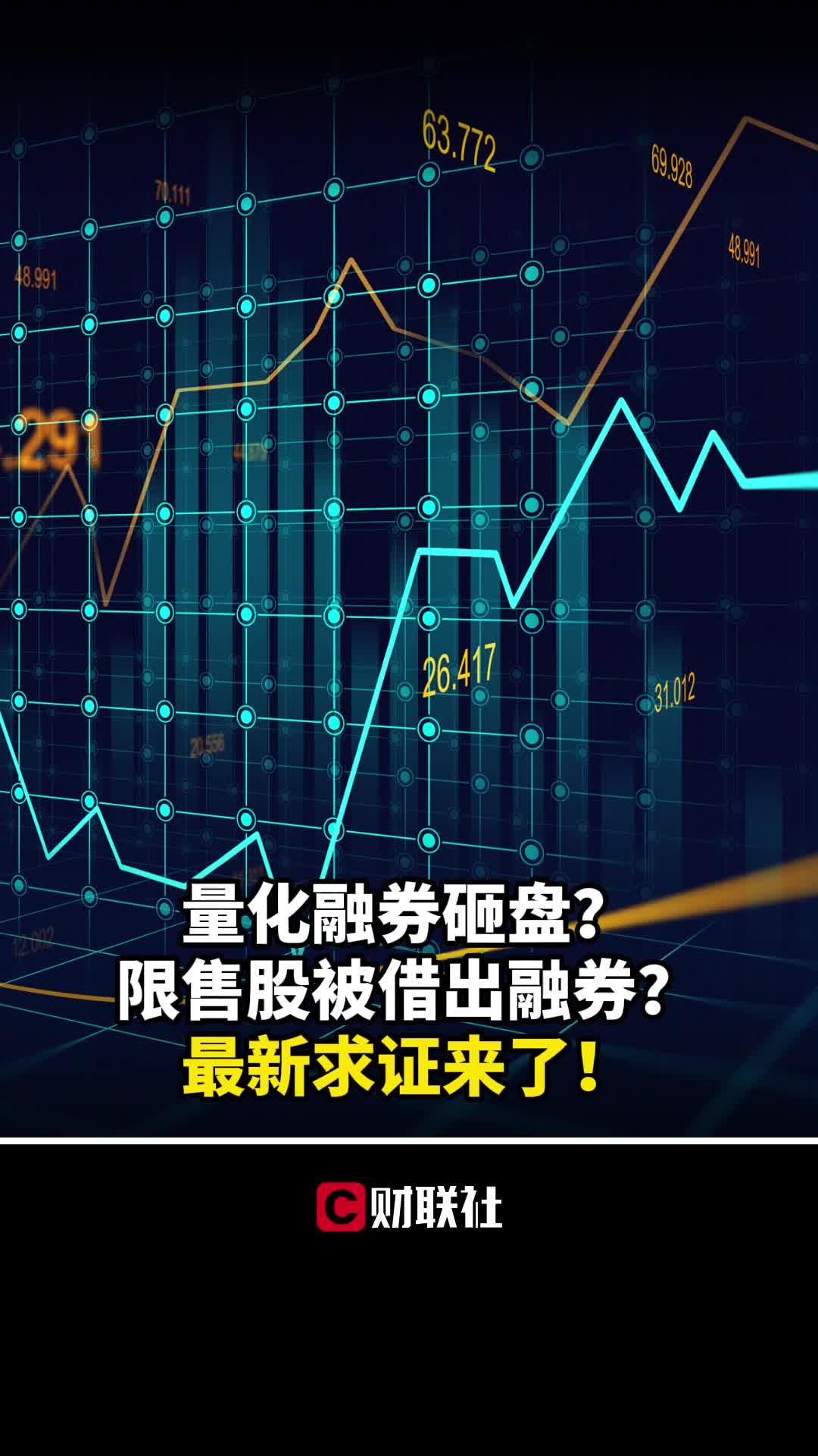 量化融券砸盘?限售股被借出融券?最新求证来了!哔哩哔哩bilibili