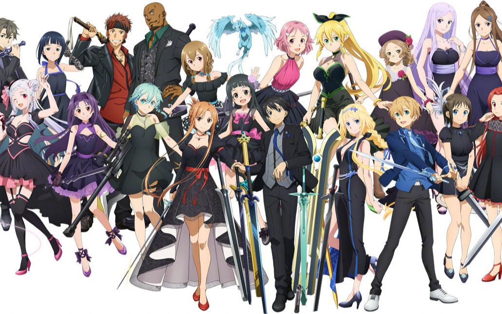 刀剑神域10周年纪念exchroniclepictorialarchive开箱