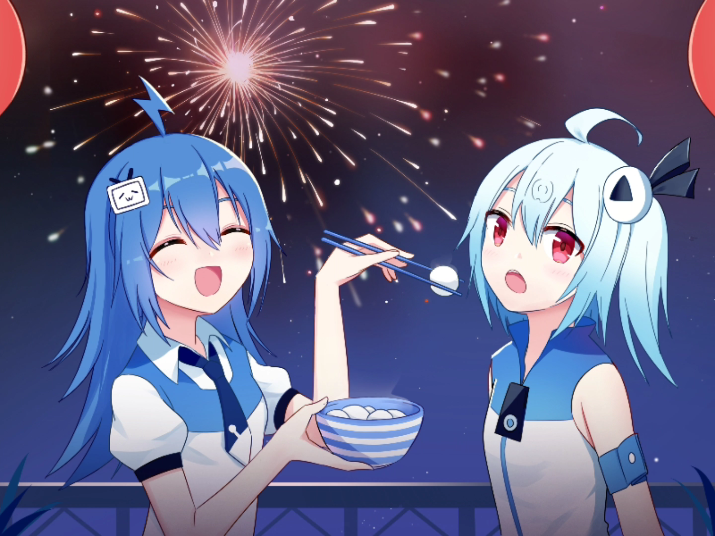 拜年祭二創來啦~可愛的2233娘_嗶哩嗶哩 (゜-゜)つロ 乾杯~-bilibili