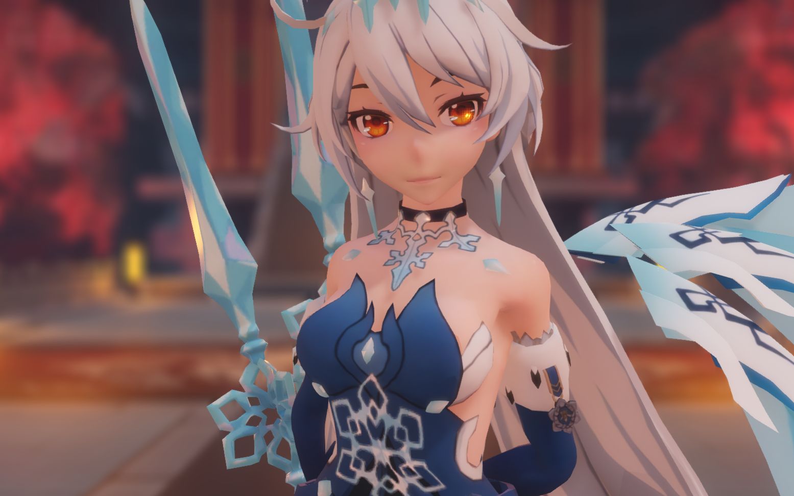 琪亚娜女王今天心情好人类你有眼福了