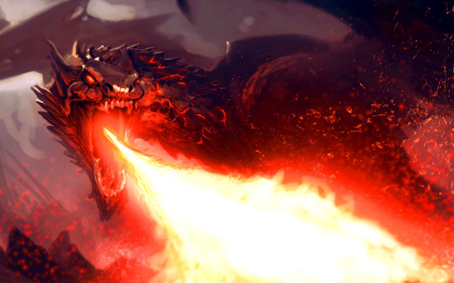 媲美魔戒的史诗级魔幻动画,黑豹女勇战火龙!