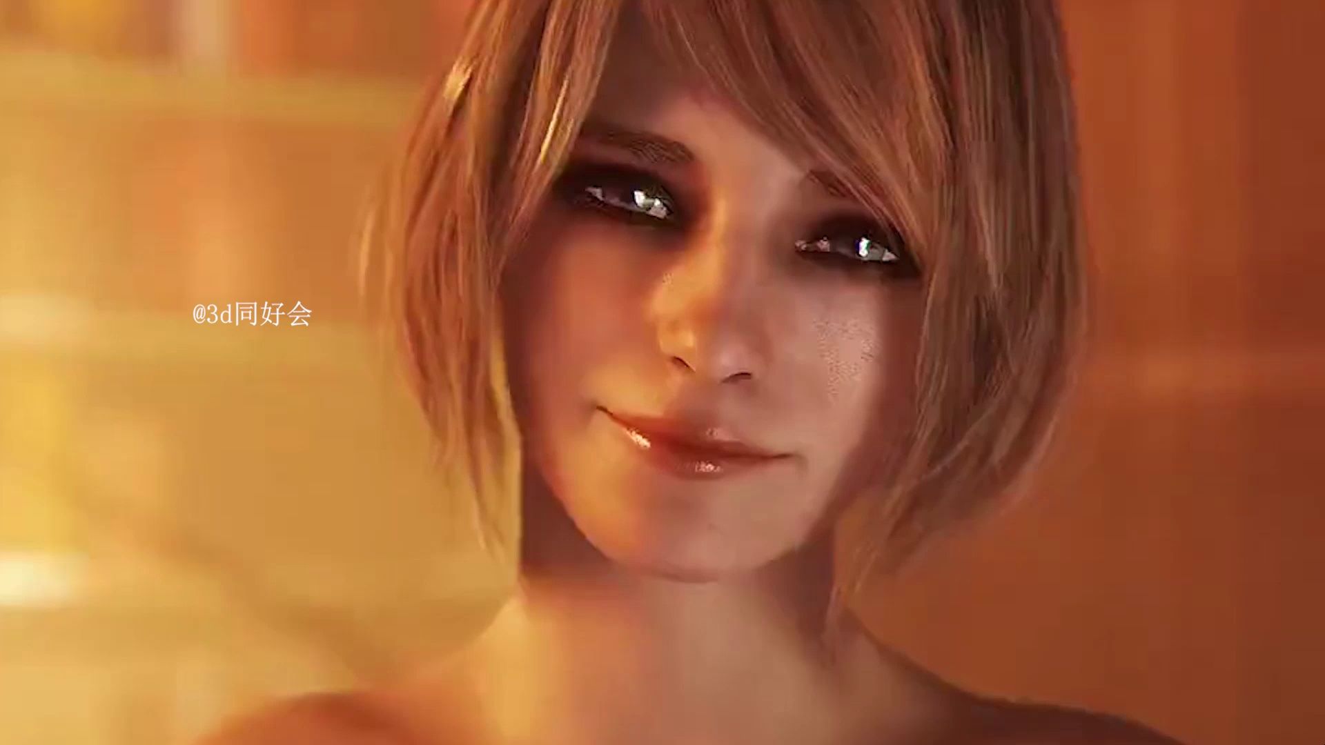 生化危机3d同人视频:阿什莉成功拿下了里昂