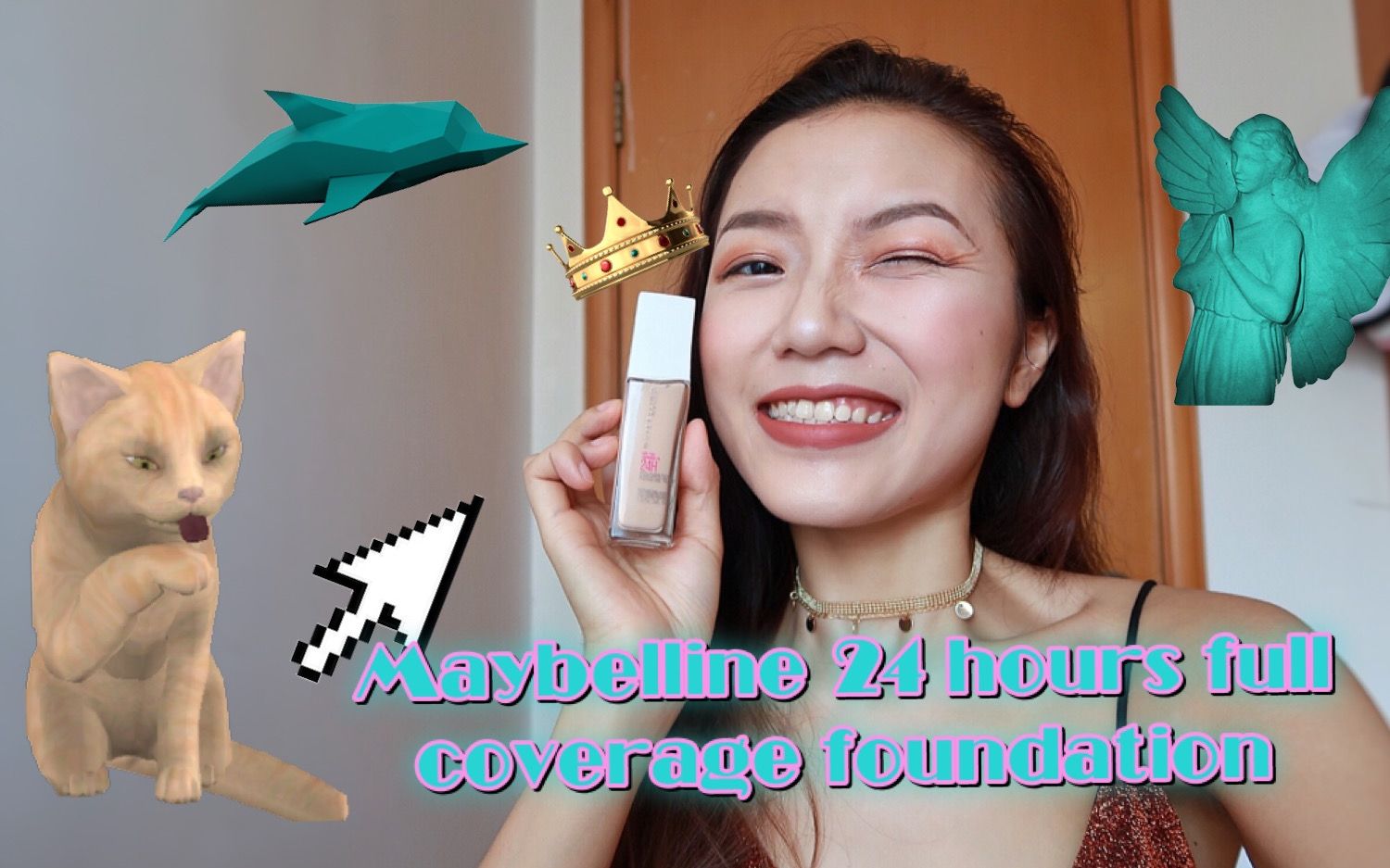 [哩哩]13小时带妆实测||美宝莲24小时轻薄持久遮瑕粉底液Maybelline 24 hours superstay full coverage哔哩哔哩bilibili