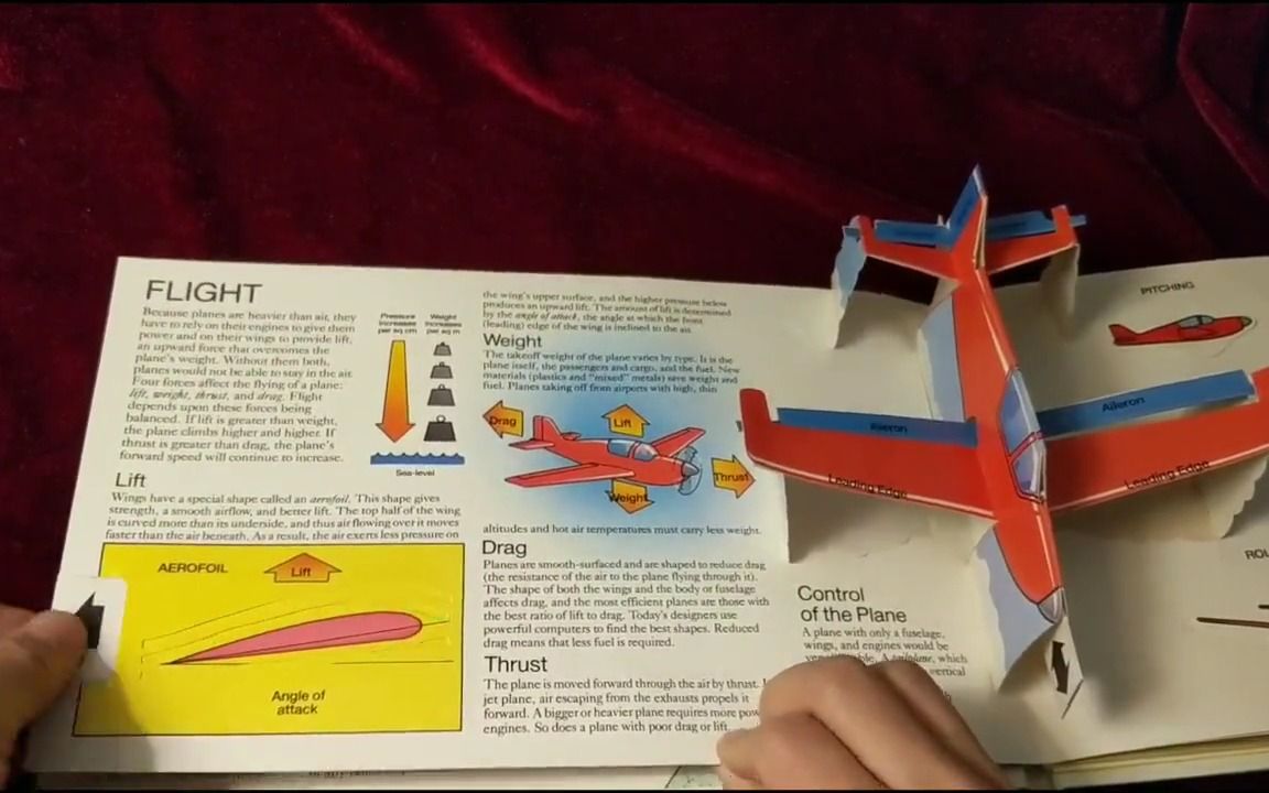 [图]【立体机关书】popup 本系列包括汽车飞机火车三本，大师ray marshall1985年作品