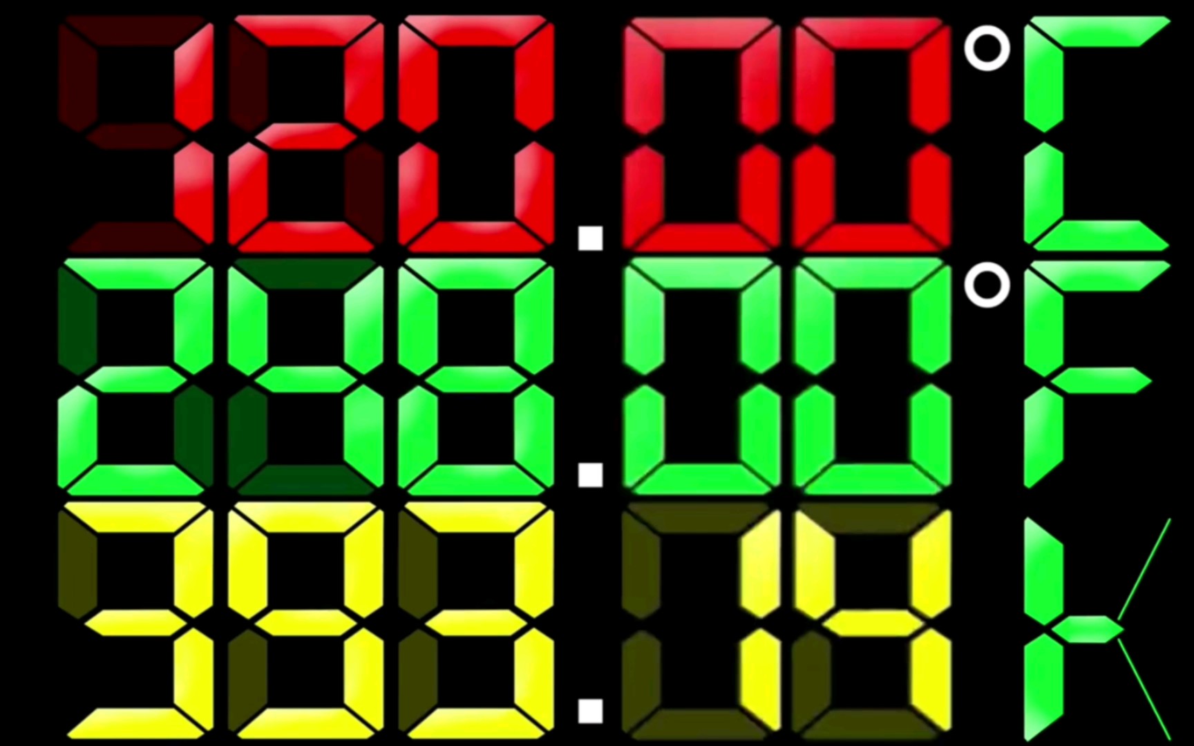 120秒温度倒计时 22 (每0.01秒0.01Ⰳ,带负数50秒),但是显示摄氏度,华氏度,开尔文度,当秒数为0时播放考试结束指令哔哩哔哩bilibili