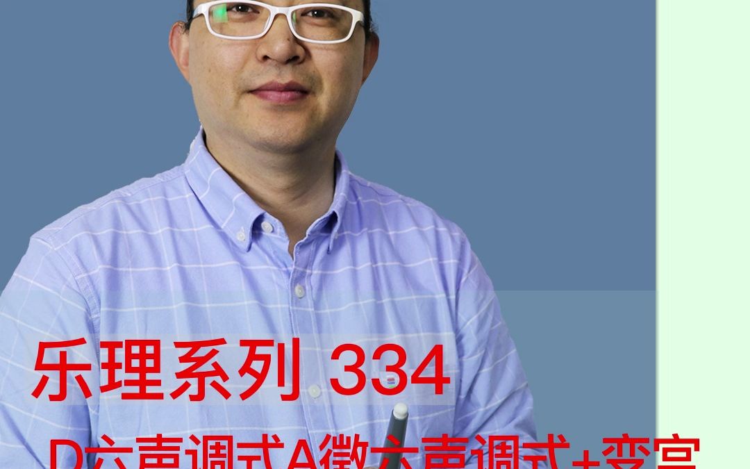 乐理系列334:D六声调式A徵六声调式+变宫哔哩哔哩bilibili