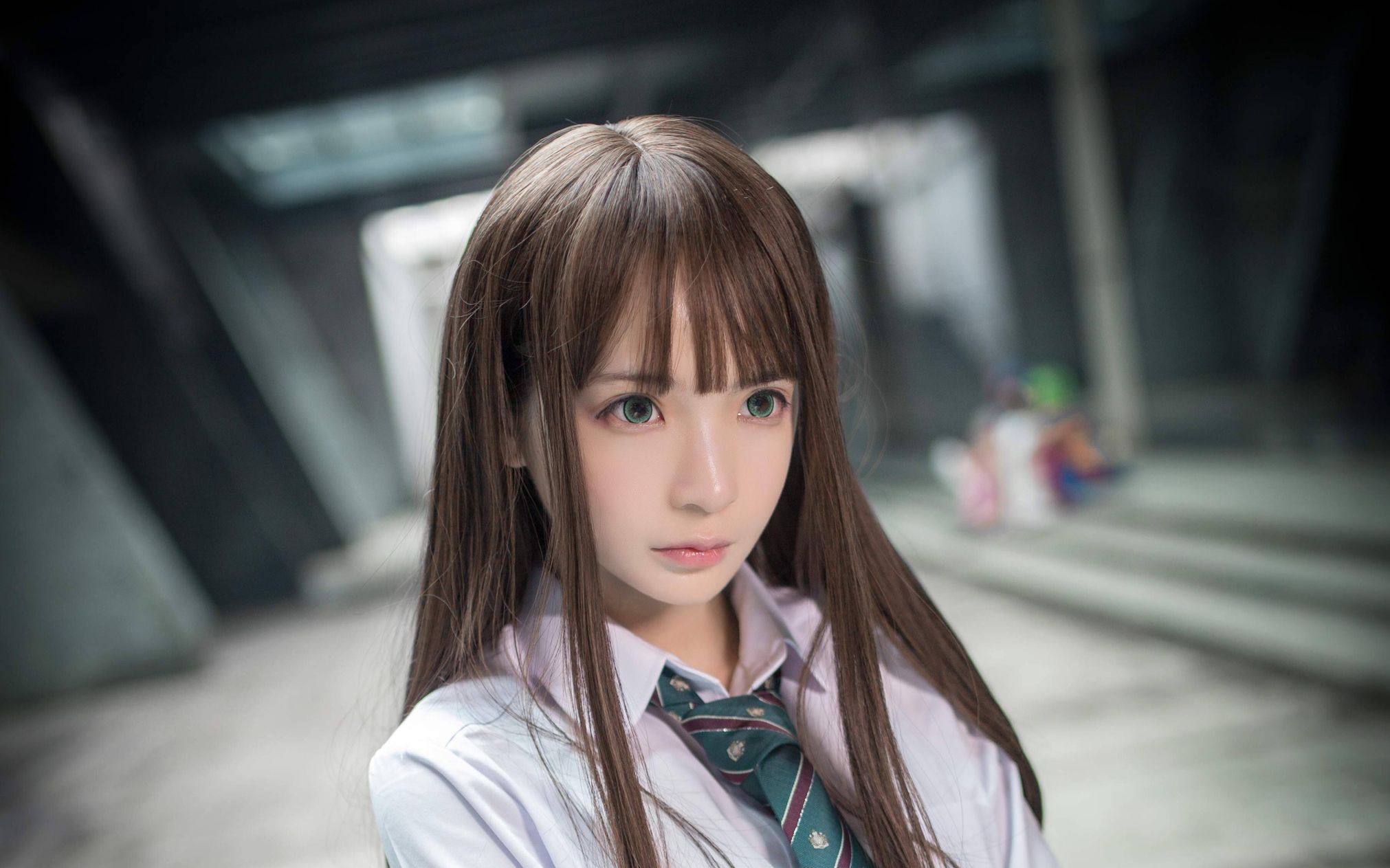 疯猫ss清纯唯美美女cosplay达人女神模特拍摄私房写真照片_哔哩哔哩