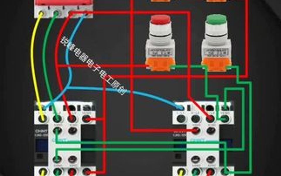 电工联锁电路接线哔哩哔哩bilibili