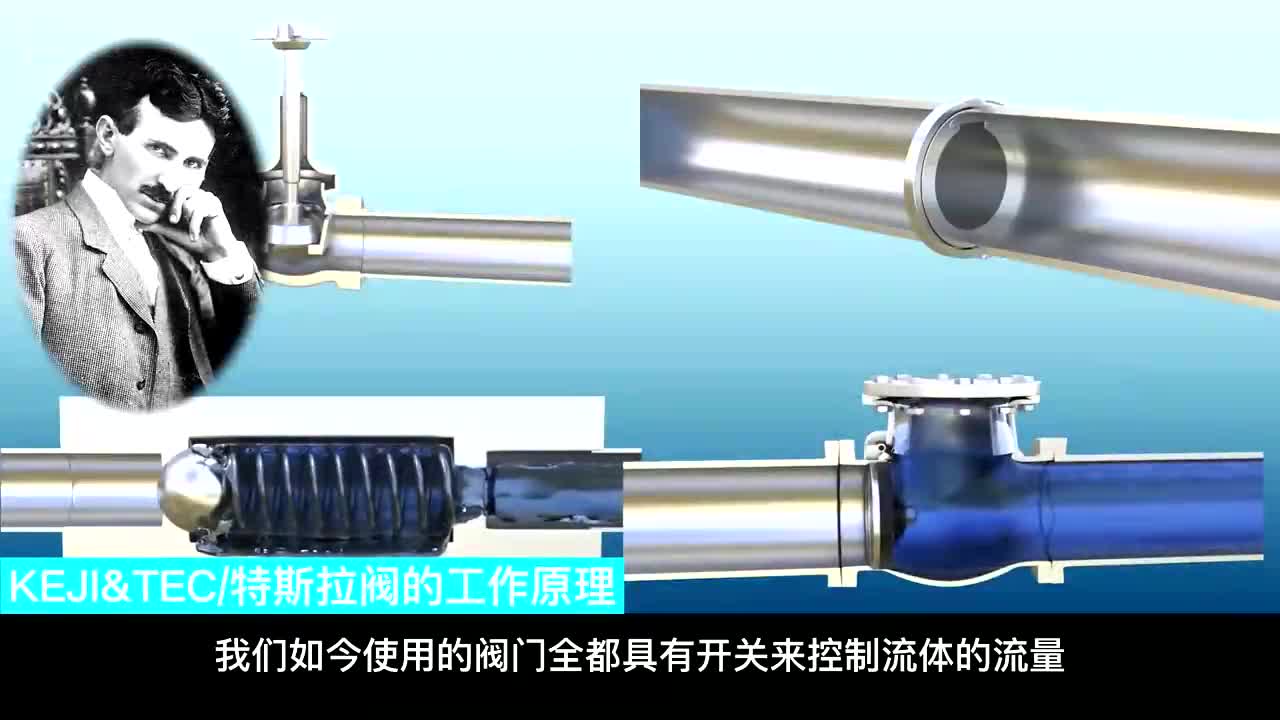 天才发明!特斯拉阀的工作原理