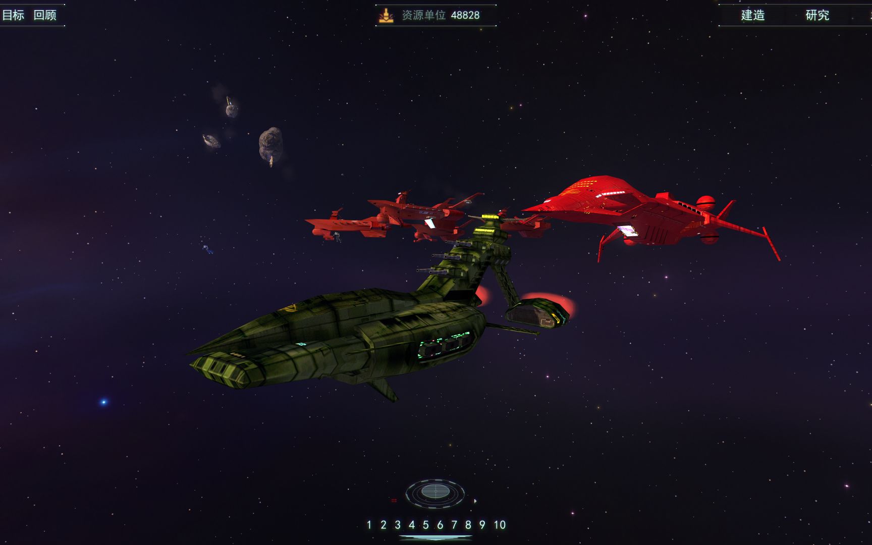 『超空间大战』库申联军围剿失败,吉翁舰队突破包围网