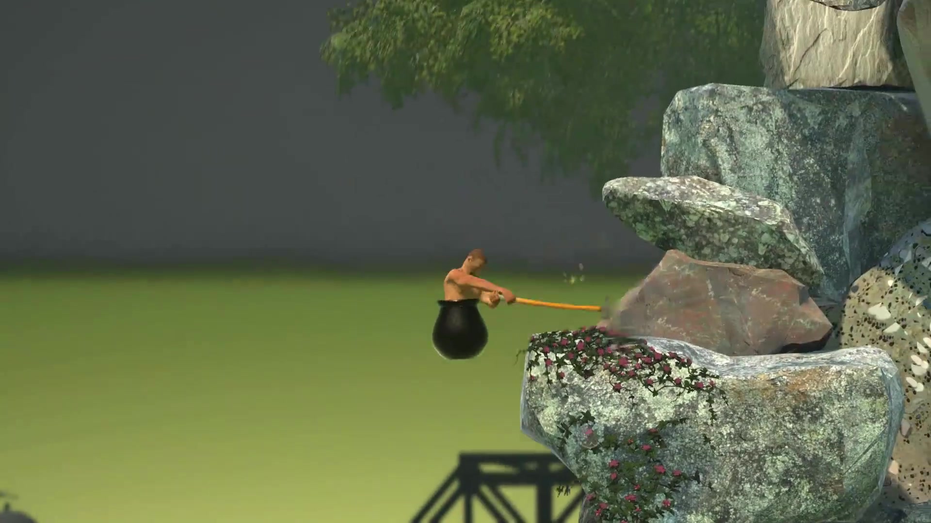 gettingoverit掘地求生和bennettfoddy一起攻克难关心路历程