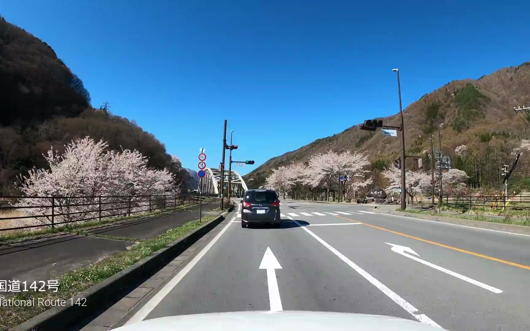 日本开车越过中仙道最大的难关国道142号和田峠旧道